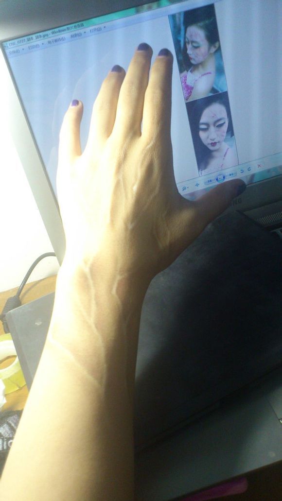 cos 教程 cos妆 疤痕 疤痕妆