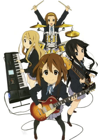 萌娘 百科 平泽唯 轻音少女 轻音 k-on